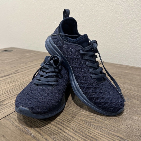APL Tennis Shoes Women‎ 5.5 Blue Tech Loom Phantom Sneaker Lightweight - Picture 1 of 11